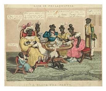 (SLAVERY AND ABOLITION.) SUMMERS, W. A Black Ball * A Black Tea Party.